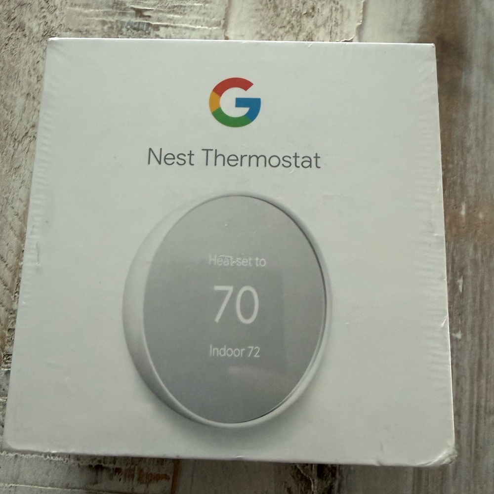 Google Smart Thermostat in White